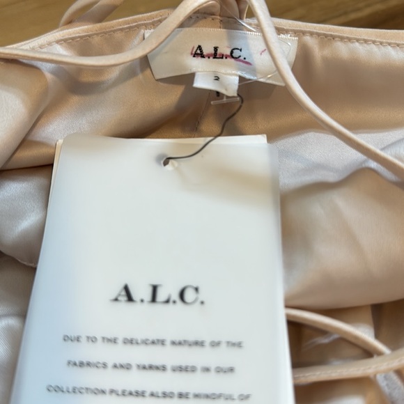 A.L.C. Ari Pleated Crop Top - Picture 14 of 14